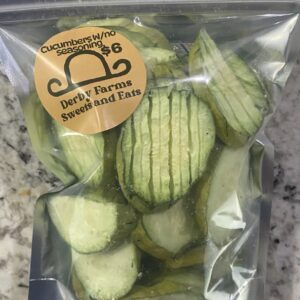 Cucumbers - No Seasoning