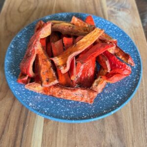 Red Bell Pepper – With Bourbon Maple Balsamic Vinegar