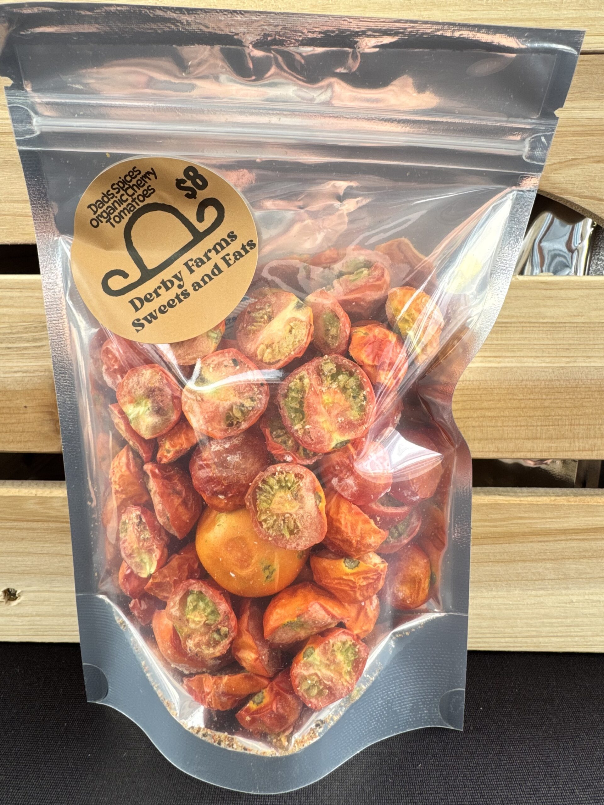 *Organic Cherry Tomatoes w/Dad Spice